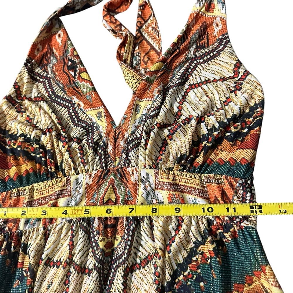Boston Proper Multicolor Maxi Dress - Picture 9 of 10